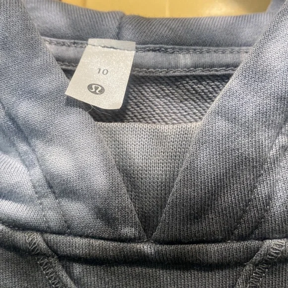 lululemon City Sweat Earth Dye in Earth Color Stone size 10 - Picture 4 of 5